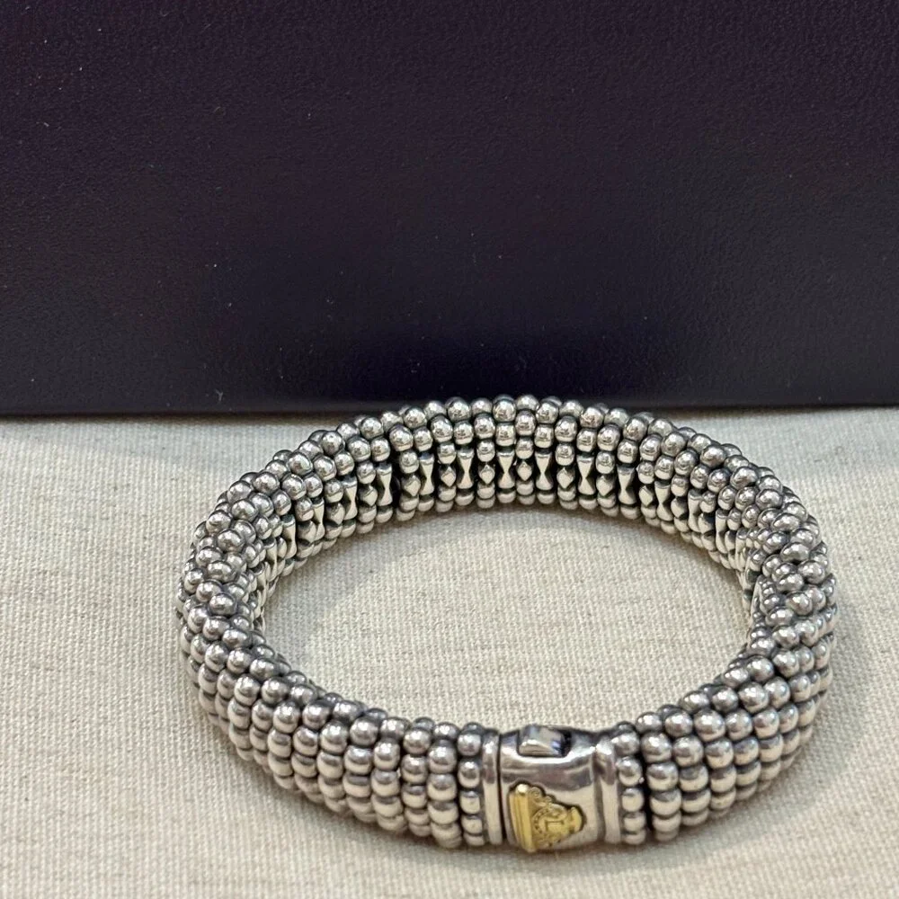 Lagos Signature Caviar Bracelet 15Mm - Picture 11 of 16